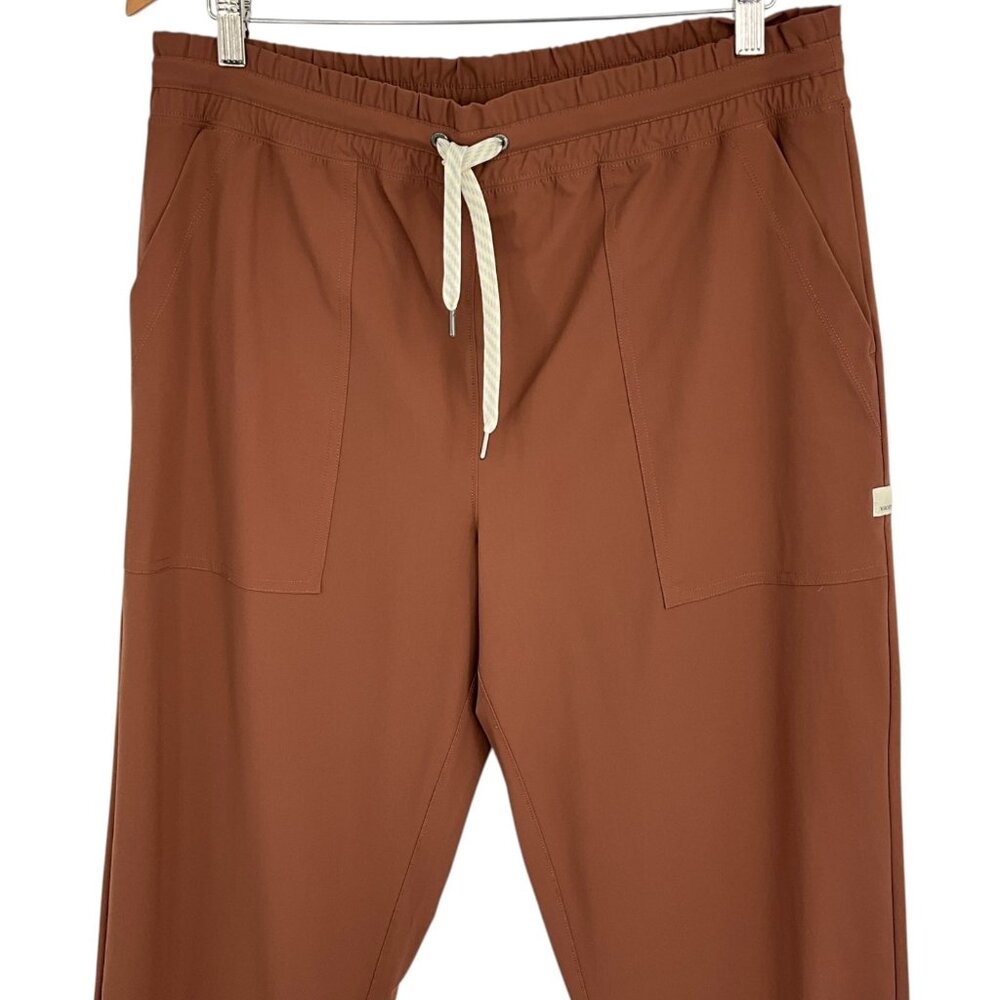 Vuori Miles Jogger Brown Ultralight Performance Quick Dry Travel Size XL - Picture 2 of 6